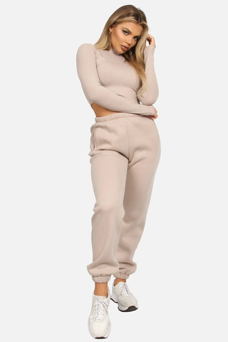 Camo High Waist Cargo Jogger Pants