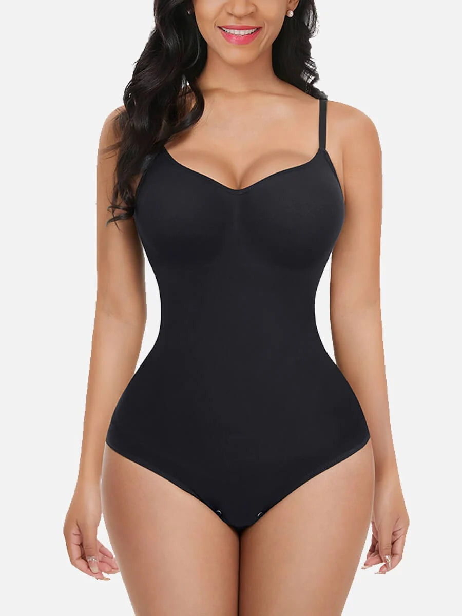 Seamless Shapewear Bodysuit Briefs Light Support