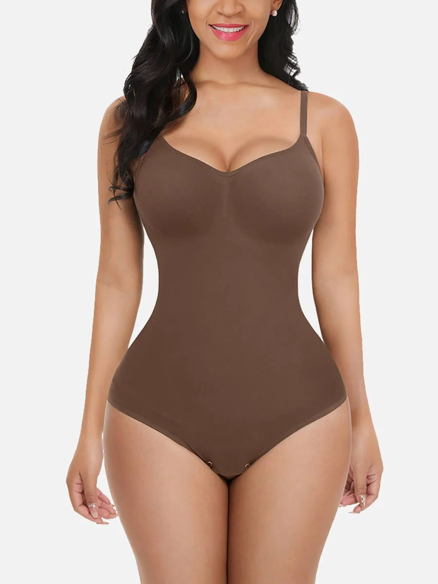 Seamless Shapewear Bodysuit Briefs Light Support
