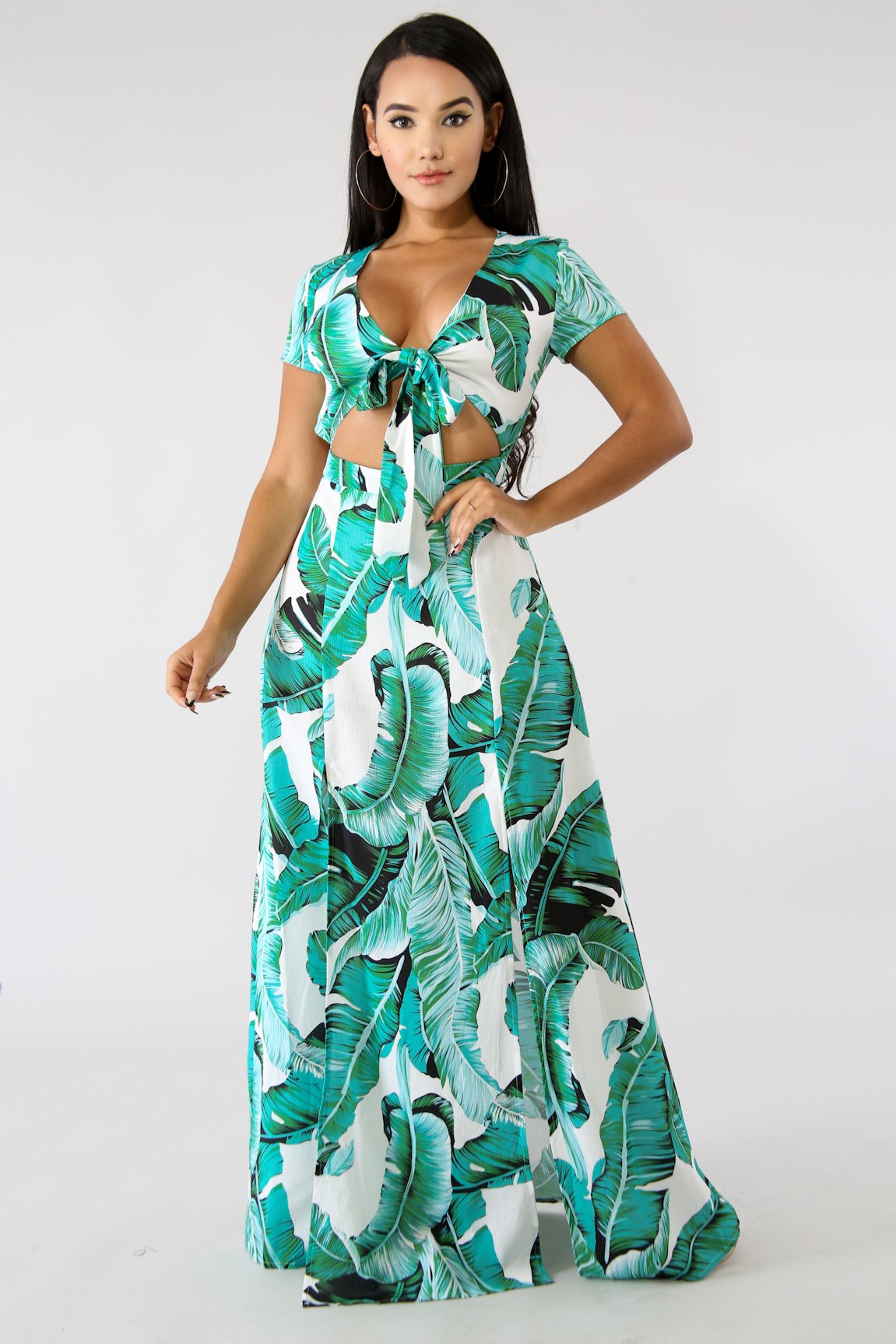 Havana Maxi Dress Fit Miami Style