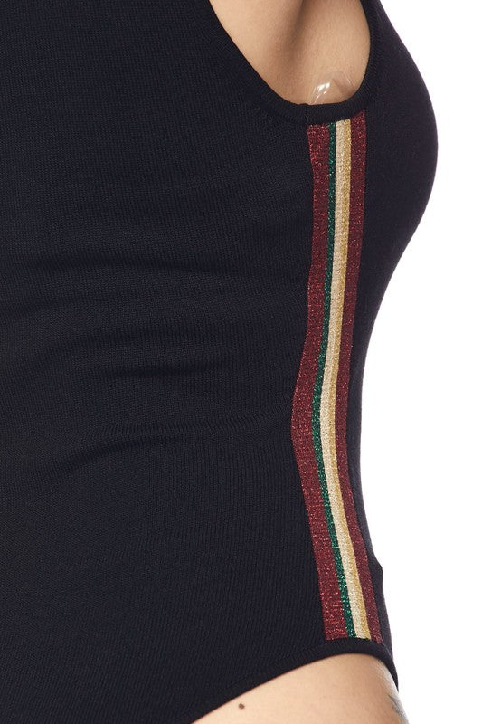 Knit Bodysuit Black