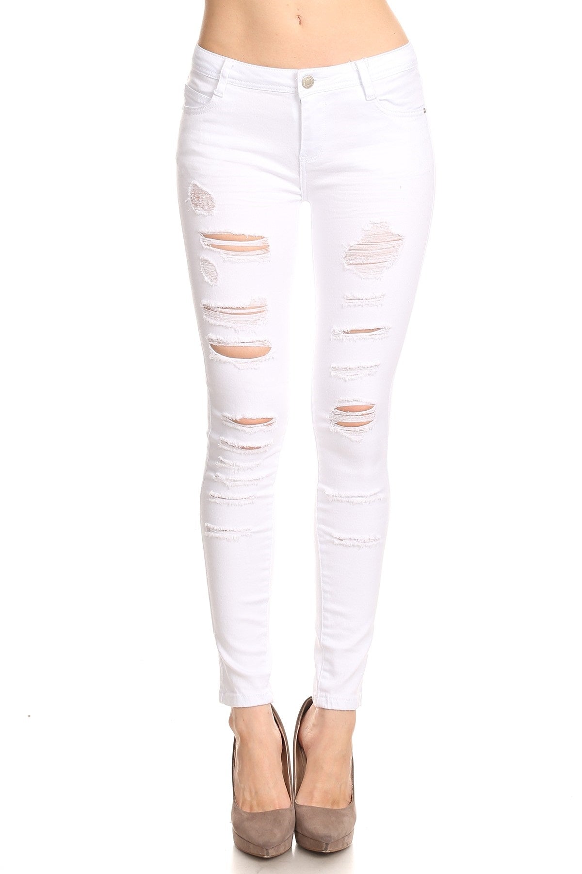 Ripped Slim Fit Jeans