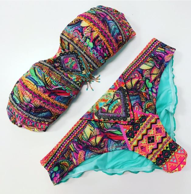 Bikini Set Swimsuit Strapless