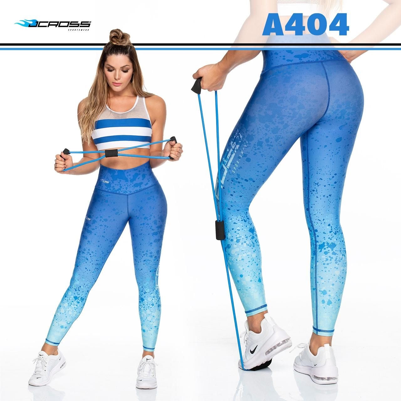 Blue Gradient Leggings