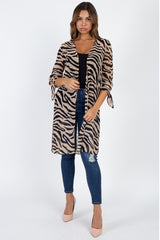 Chiffon Woven Kimono Fit Miami Style 