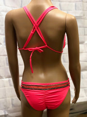 Amanda Bikini Set Orange Neon Fit Miami Style 